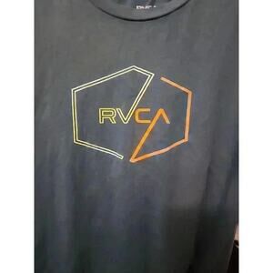 RVCA "Halfway" Short Sleeve Tee Mirage Blue Sz Medium NWT CR6 Excellent